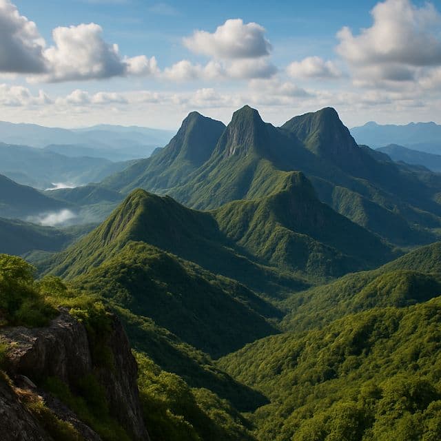 Misty Mountains & Tea Plantations